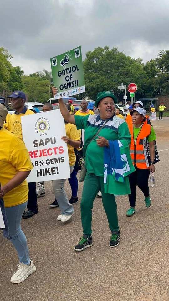 National Day of Action Against GEMS (Pretoria 2026) featured photograph